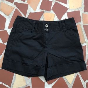 White House Black Market Black HighWaisted Shorts